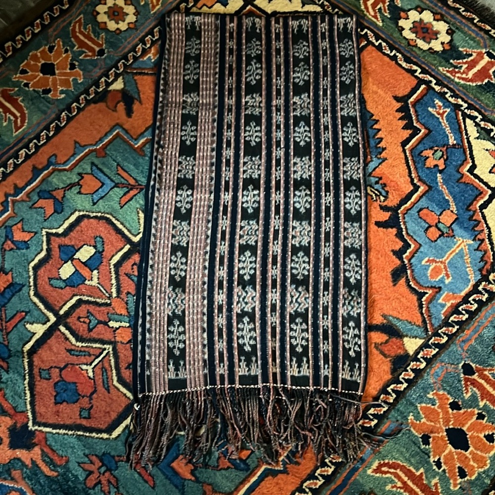Vintage Ikat shawl from Savu, Indonesia
